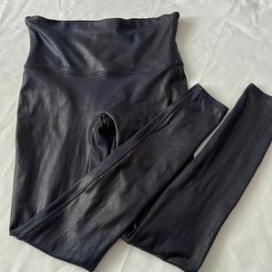 Spanx faux leather leggings